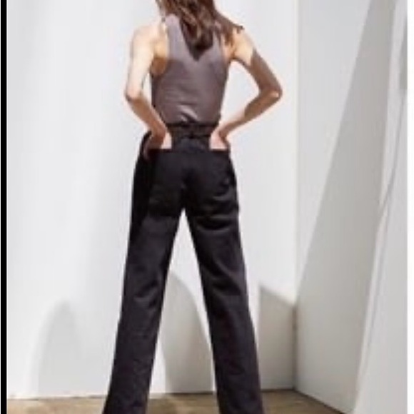 Thakoon Black High Waisted Denim pant. Sz 2. $145 - Picture 2 of 10